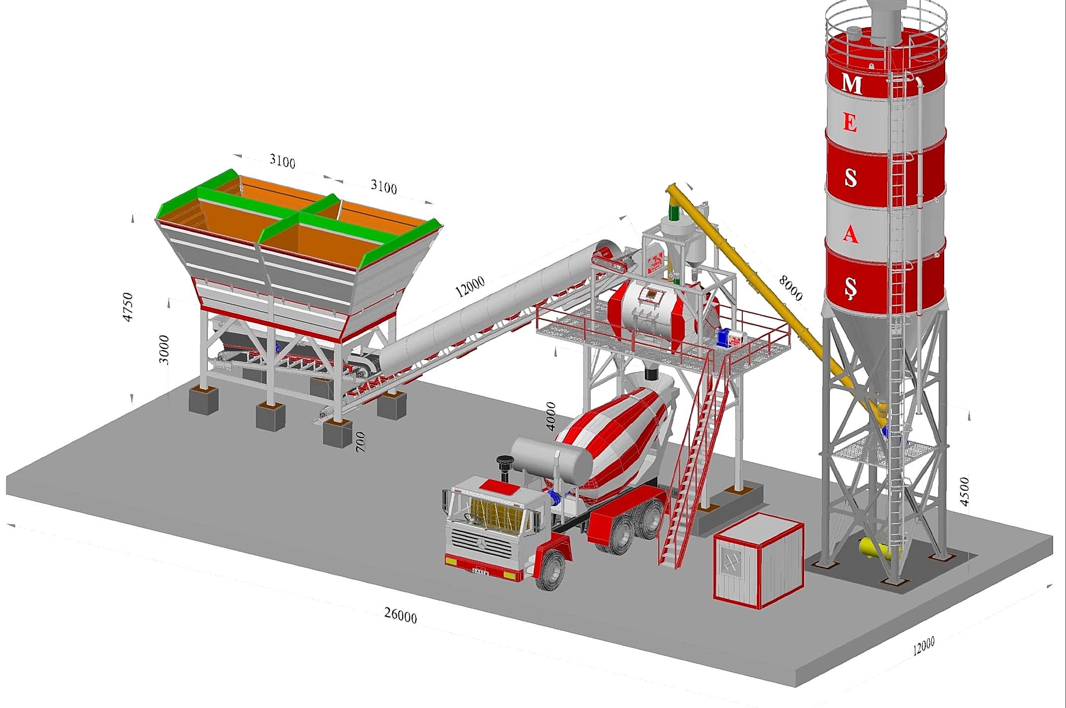 Meskom-30 - Beton Santrali